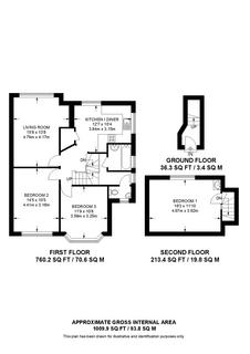 3 bedroom maisonette for sale, Risingholme Road, Harrow, Middlesex, HA3