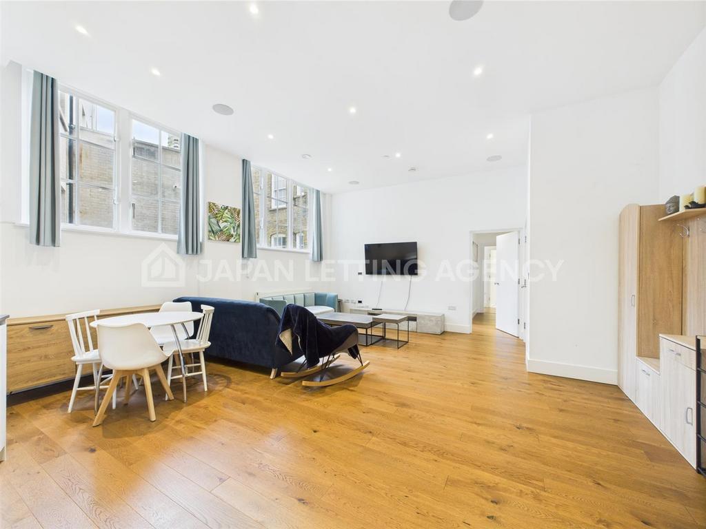 Open-plan living area, open plan living