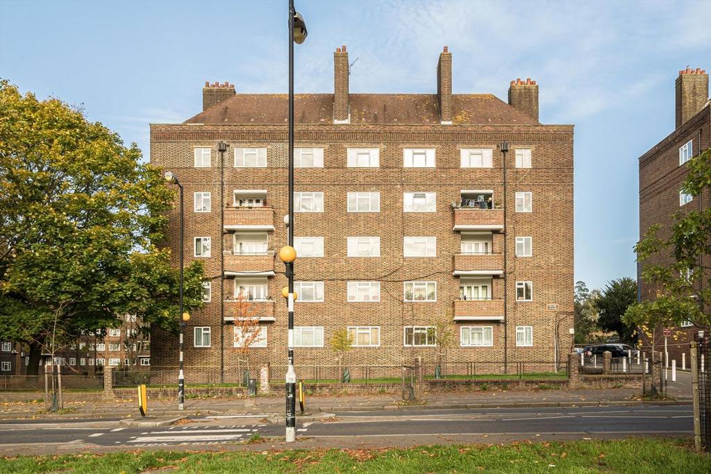 Apartment building facade, block of apartments