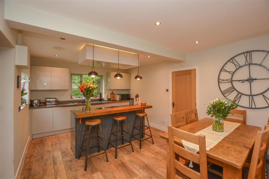 Open-plan living area, open plan living