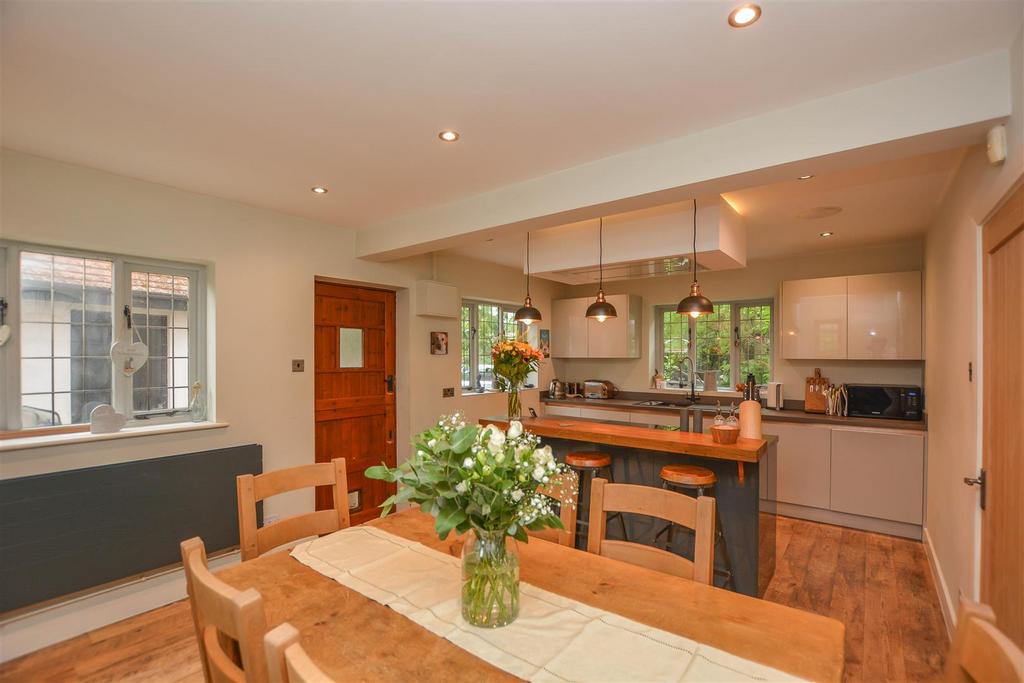 Open-plan living area, open plan living