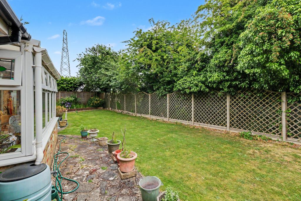 Rear garden