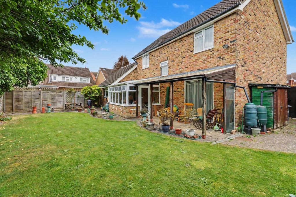 Rear garden