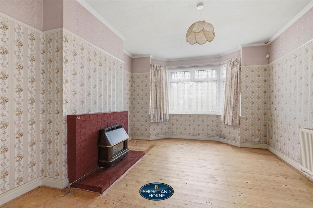 Living room, fireplace