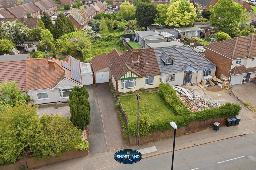 Aerial view, land