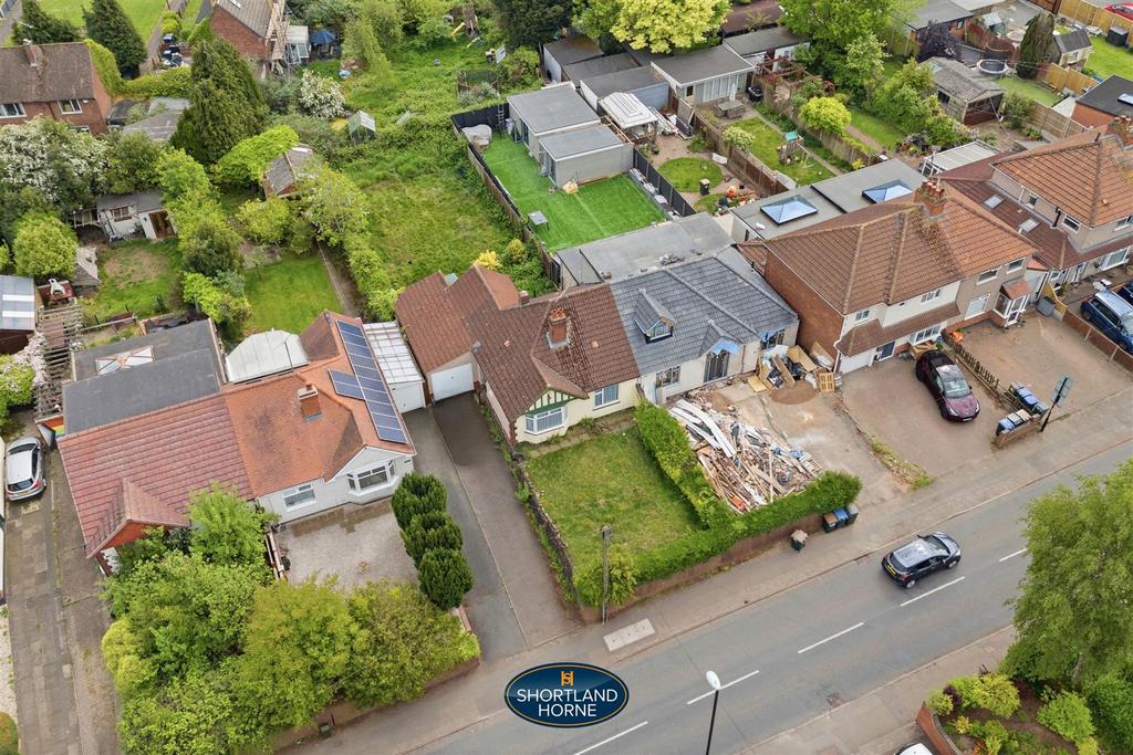 Aerial view, land