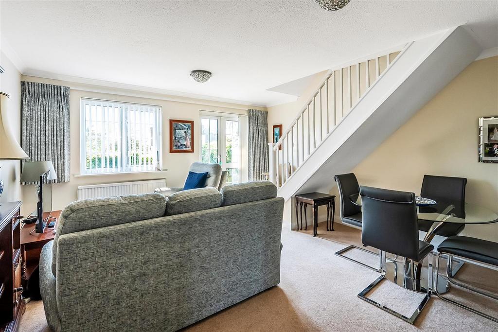 Open-plan living area