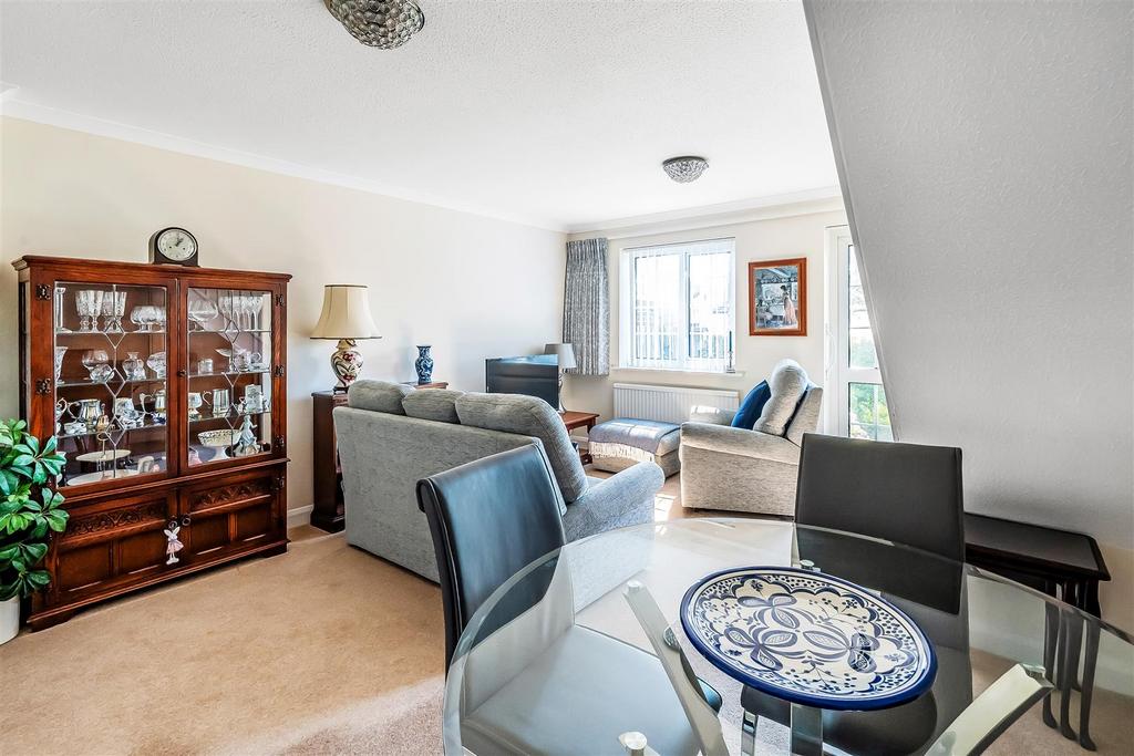 Open-plan living area