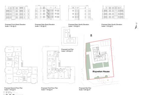 3 bedroom property with land for sale, Roof Space, Knyveton House, 2 Knyveton Road, Bournemouth, Dorset BH1 3QW