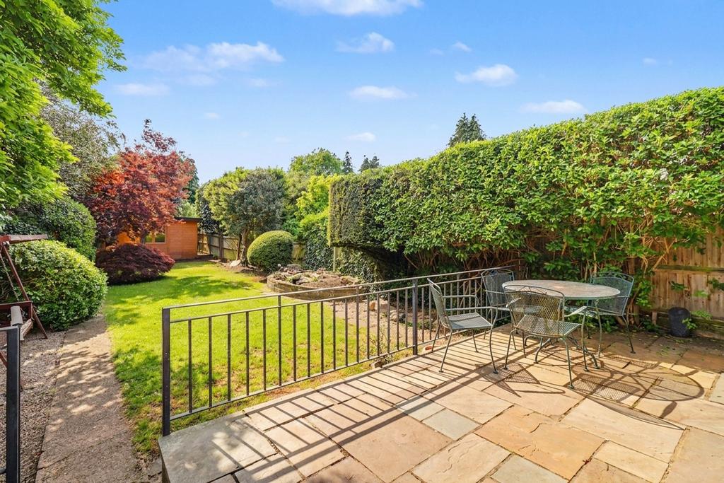 Patio view, garden