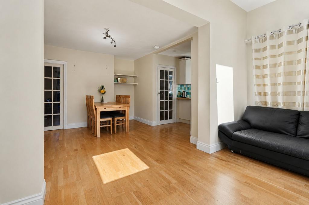 Open-plan living area, open plan living