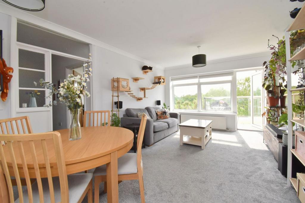 Open-plan living area, open plan living