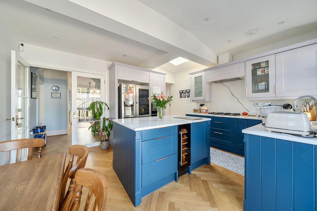 Kitchen, open plan living