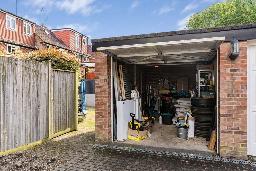 Garage interior, garage