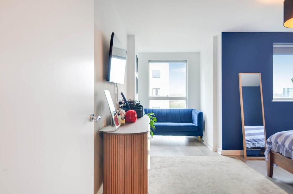 Open-plan living area