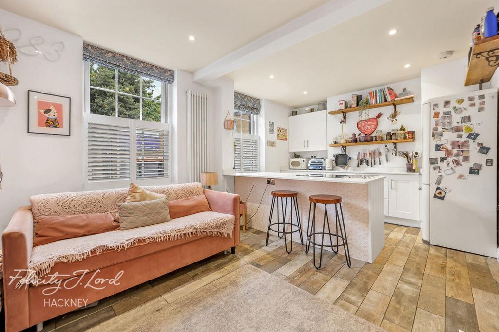 Open-plan living area, open plan living
