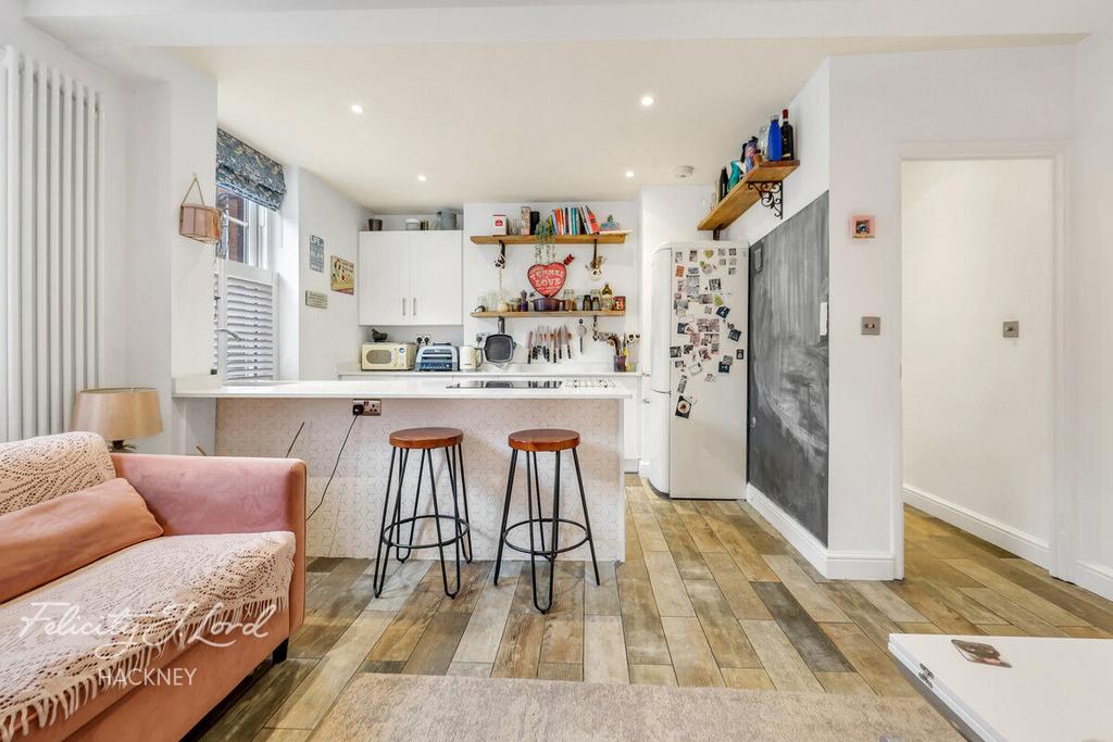 Open-plan living area, open plan living