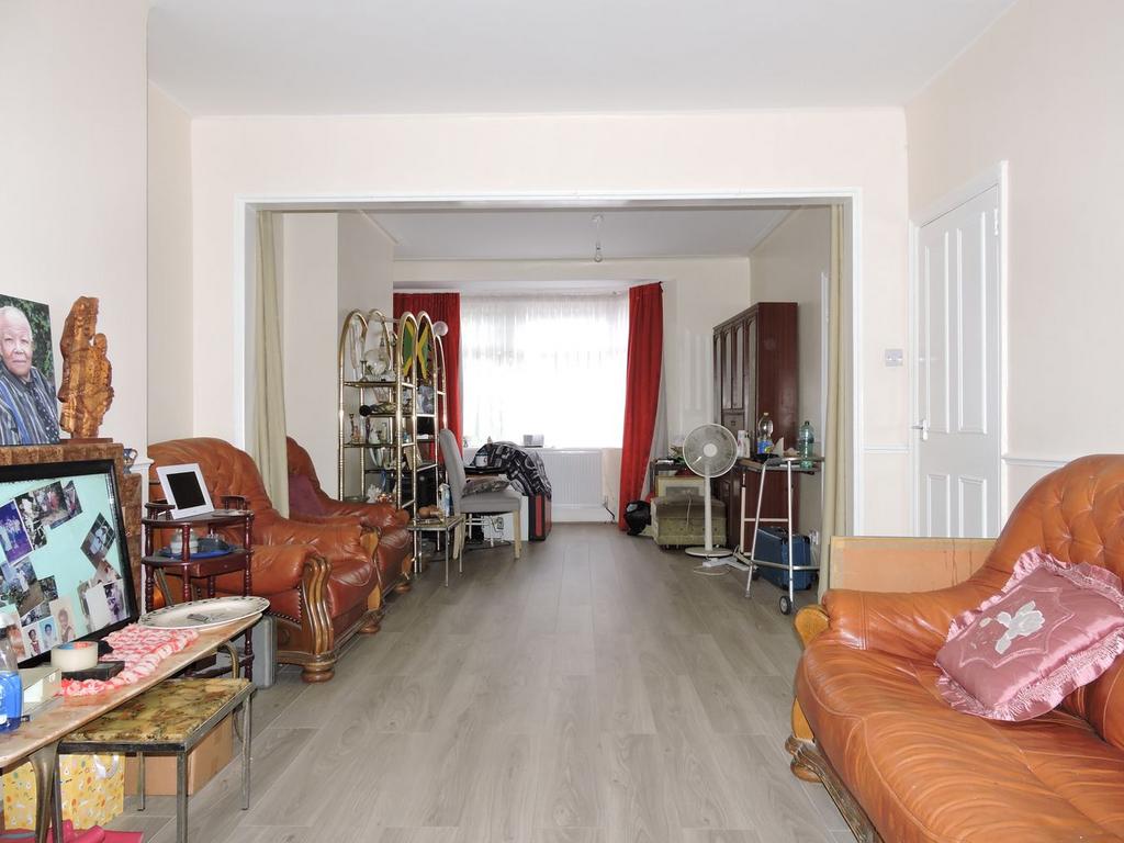 Open-plan living area