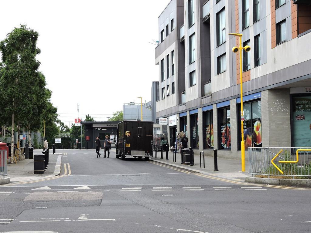 Street scene with property