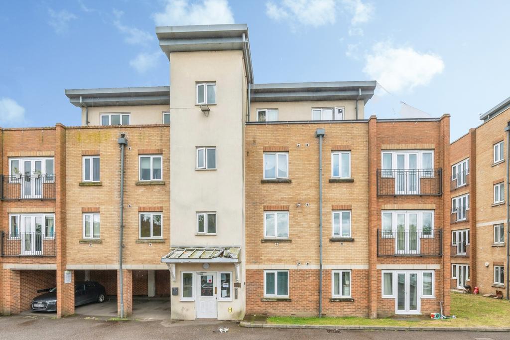 Apartment building facade, block of apartments