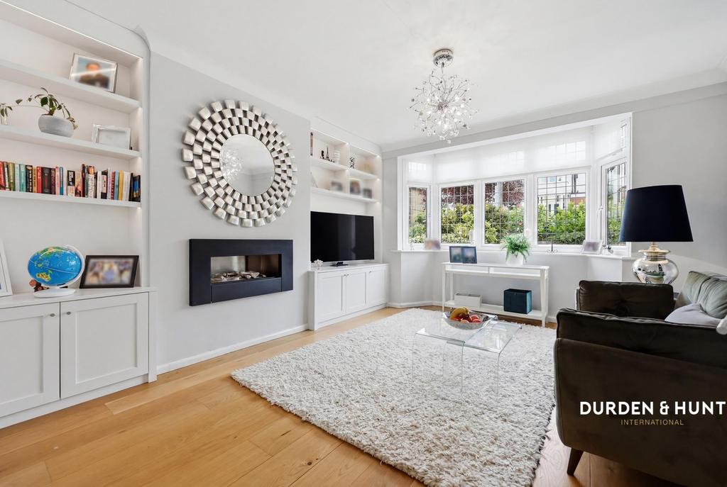 Living room, fireplace