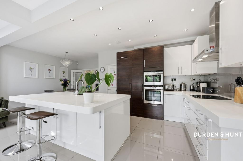 Open-plan living area, open plan living