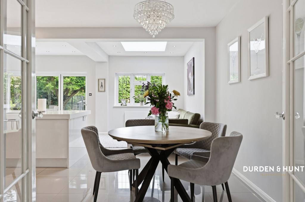 Dining room, open plan living