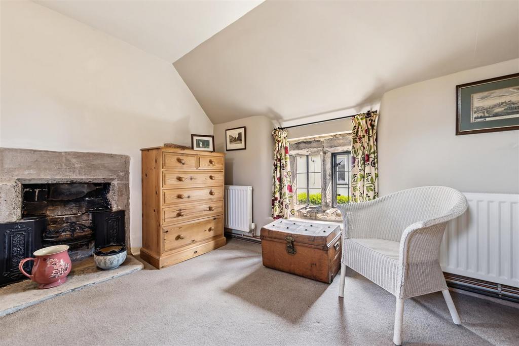 Living room, fireplace
