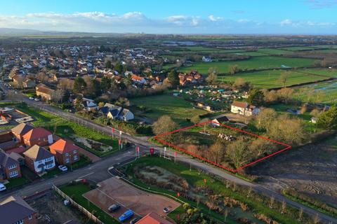 Plot for sale, Woolavington Road, Puriton, Nr. Bridgwater, Somerset, TA7