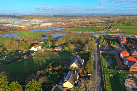 Plot for sale, Woolavington Road, Puriton, Nr. Bridgwater, Somerset, TA7