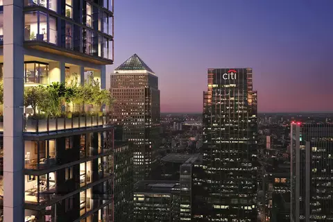3 bedroom apartment for sale, South Quay Plaza, Canary Wharf, Marsh Wall, London E14