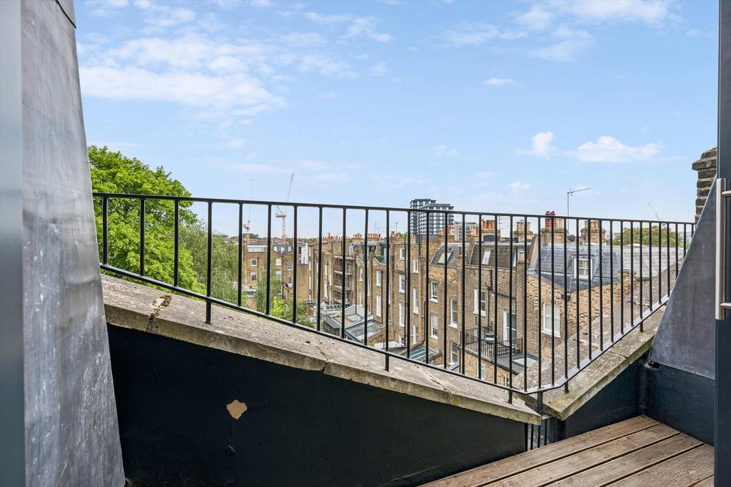Roof terrace view, roof terrace