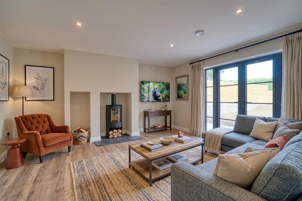 Living Room Virtually Staged