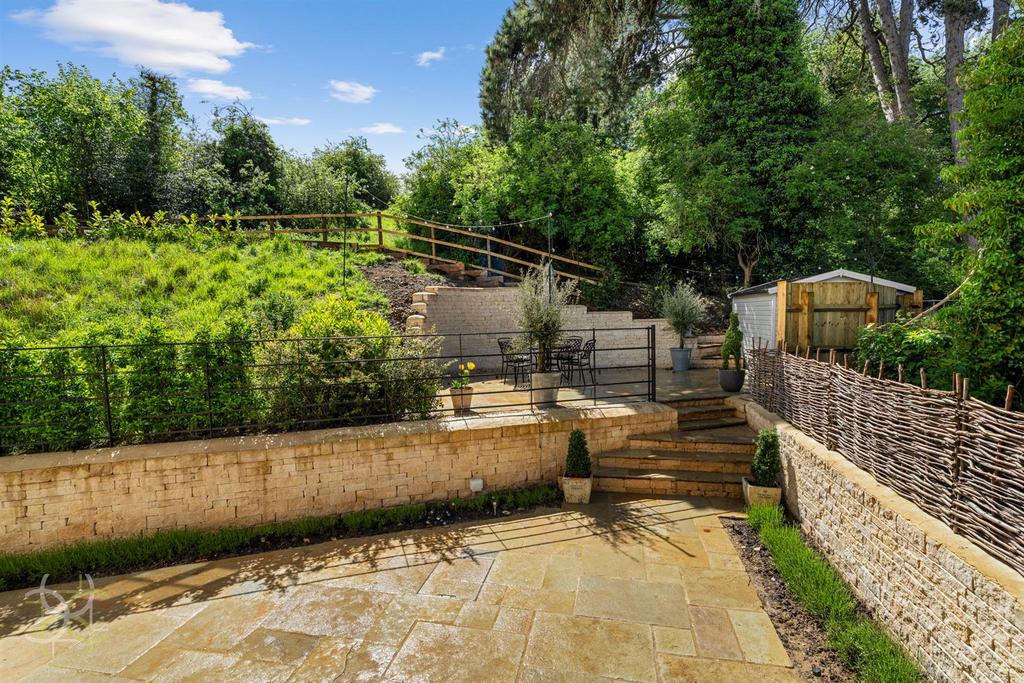 Patio view, garden