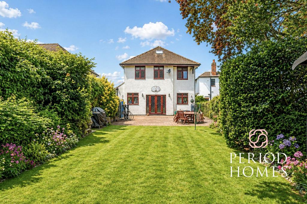 House exterior, garden
