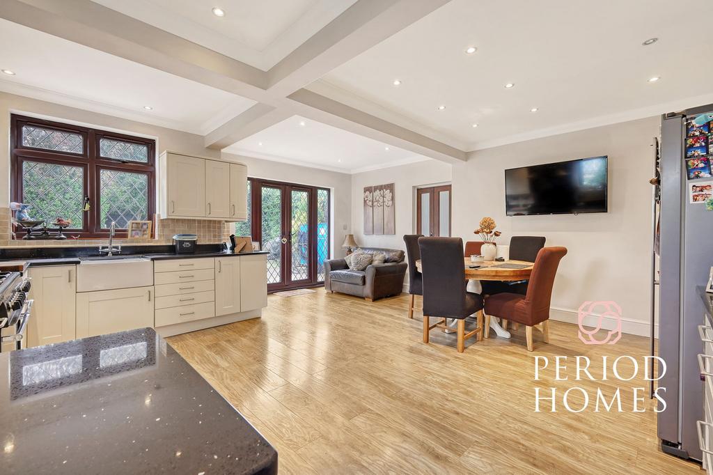 Open-plan living area