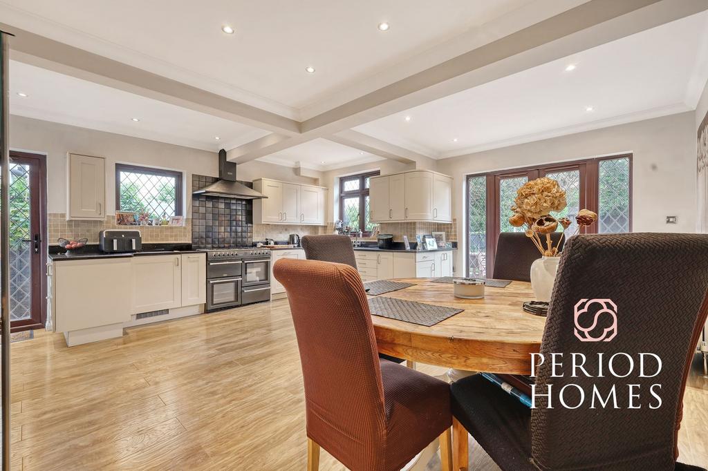 Open-plan living area
