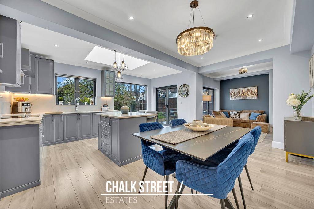 Kitchen, open plan living