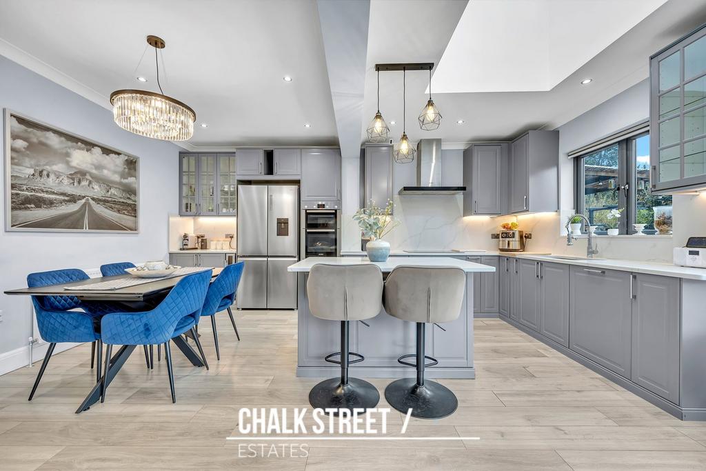 Kitchen, open plan living