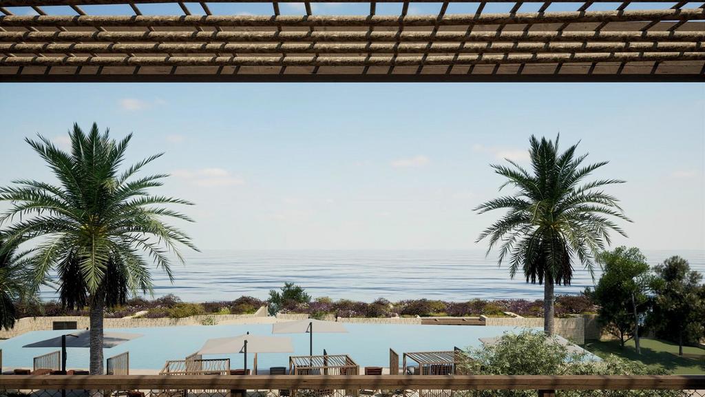 Swimming pool area, swimming pool
