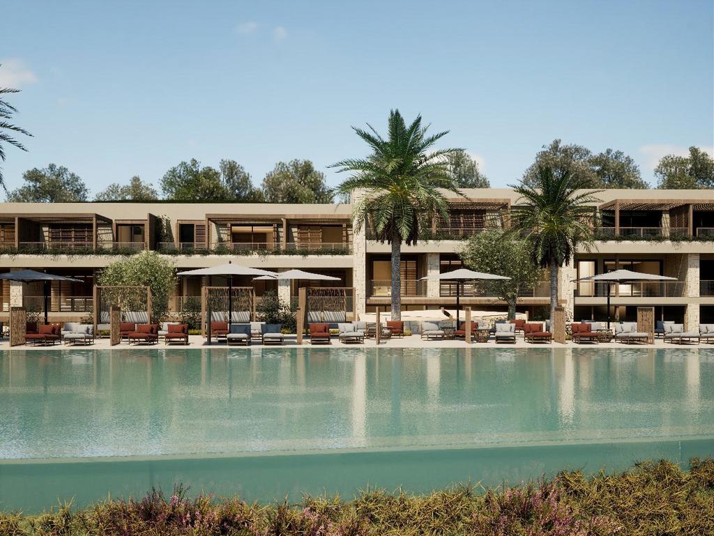Swimming pool area, swimming pool