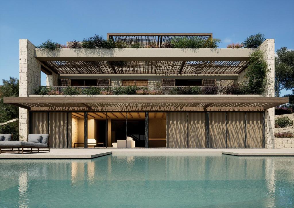 Swimming pool area, swimming pool