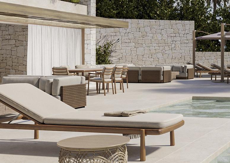 Swimming pool area, swimming pool