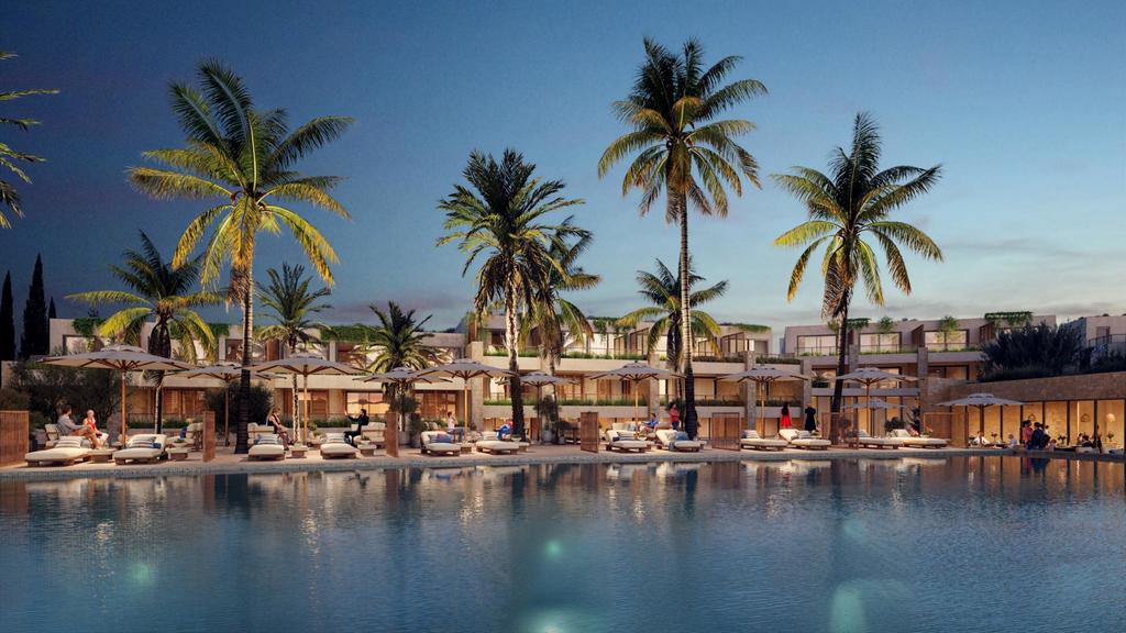 Swimming pool area, swimming pool