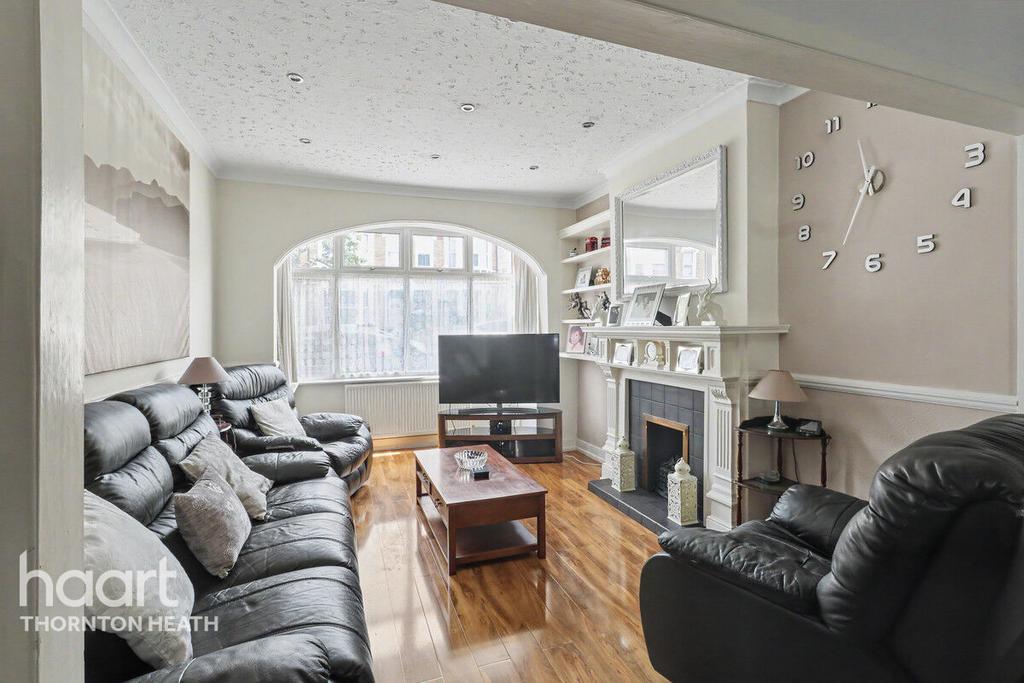 Living room, fireplace