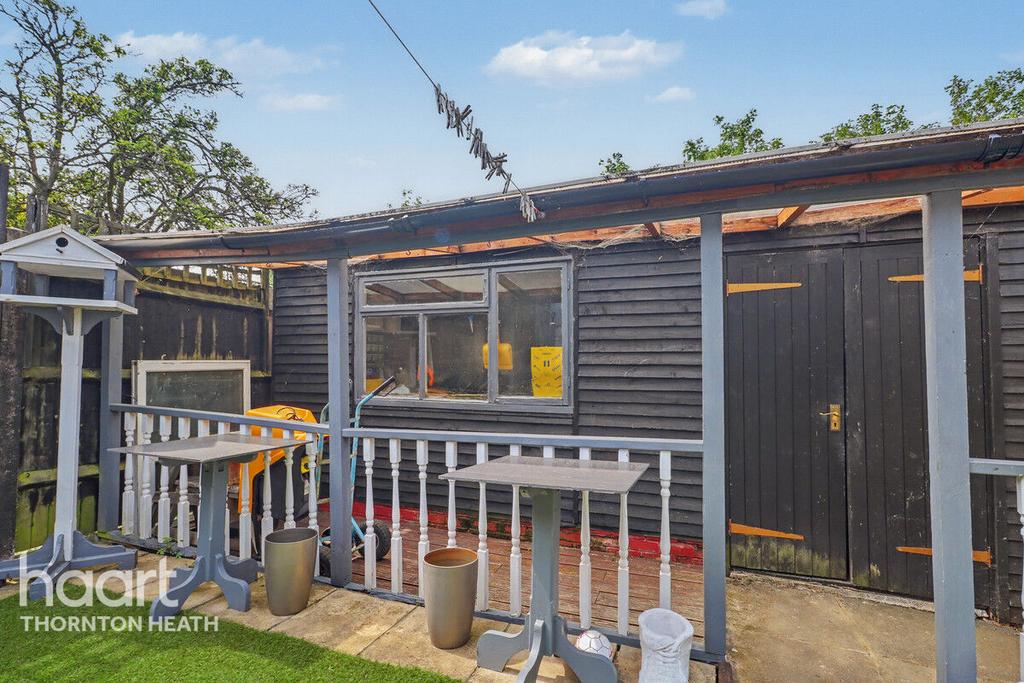 Outbuilding exterior