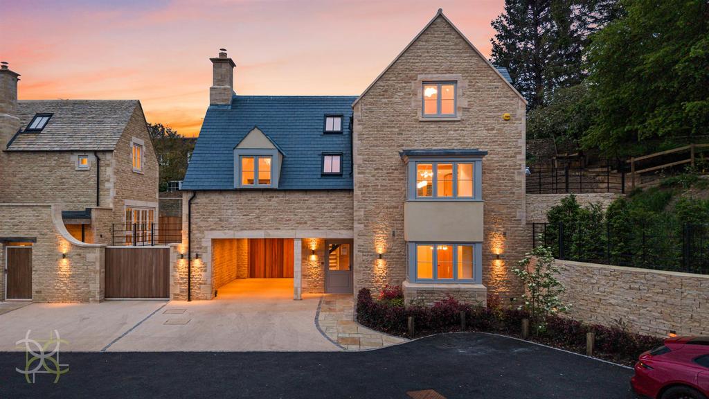 House exterior, off-street parking