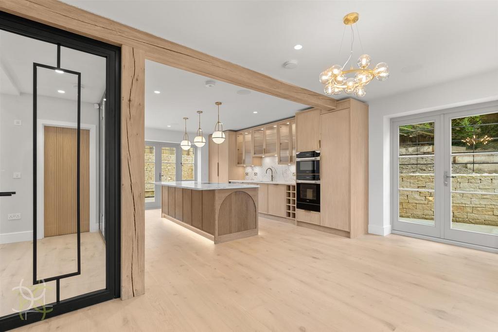 Kitchen, open plan living