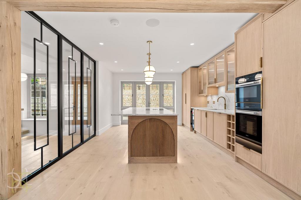 Kitchen, open plan living
