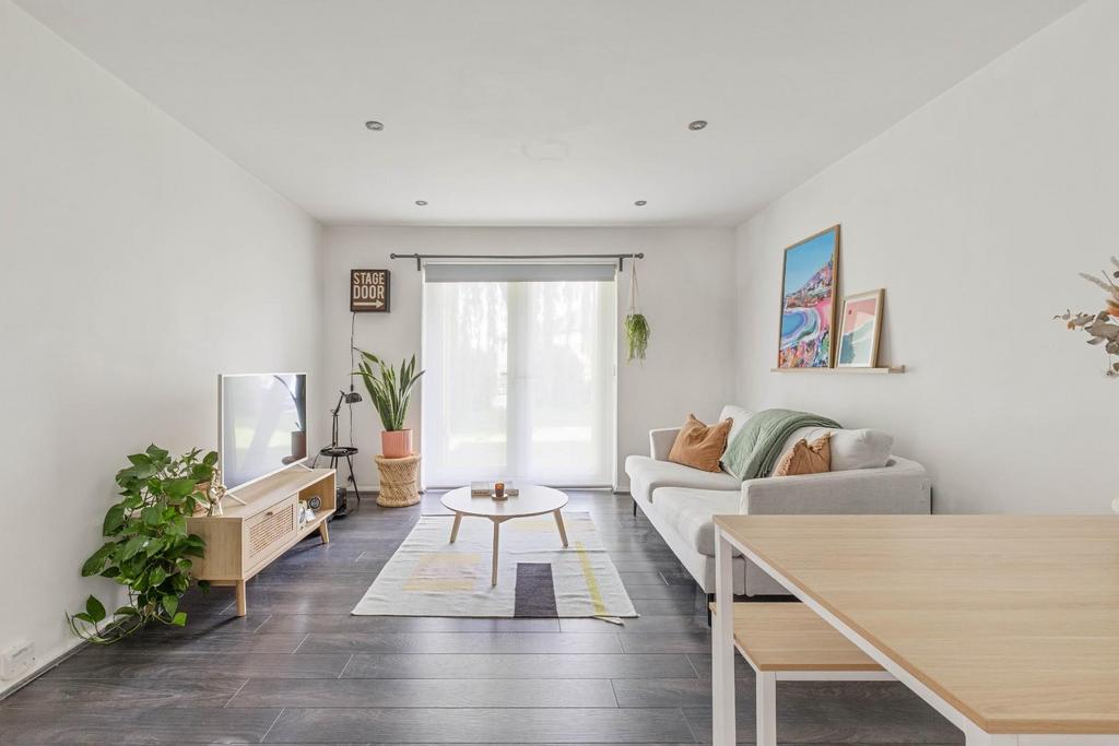 Open-plan living area, open plan living